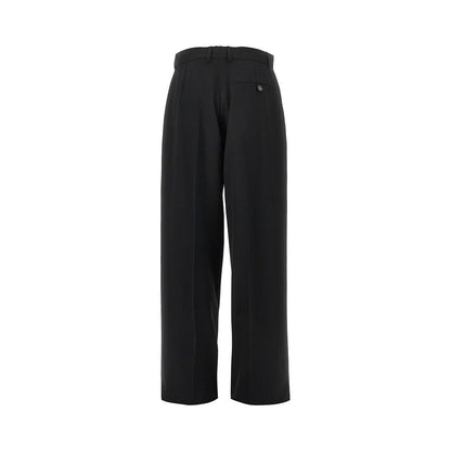 STELLA MCCARTNEY 44 wool pants with embroidered flowers