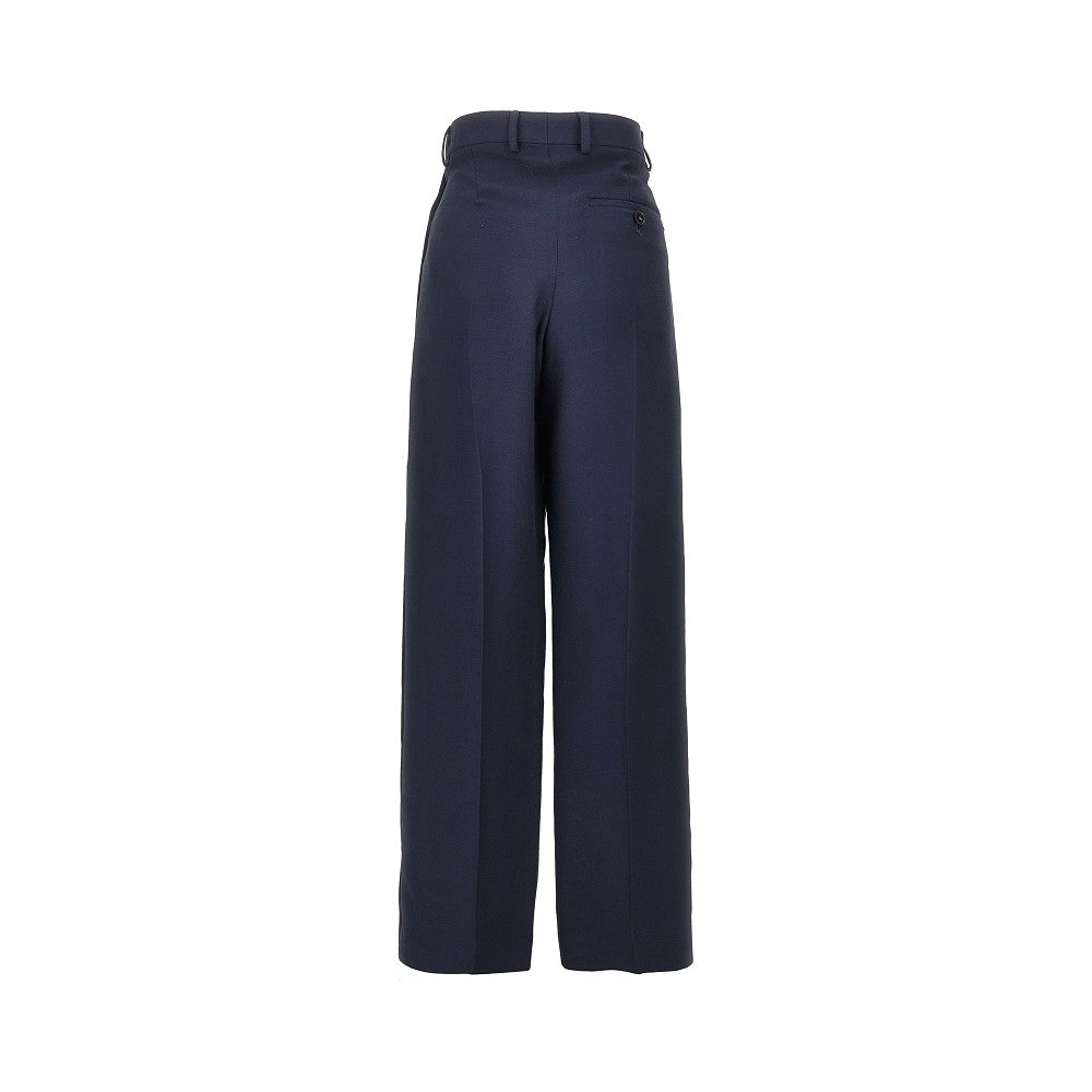 tailored pants with press-studs