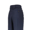 tailored pants with press-studs