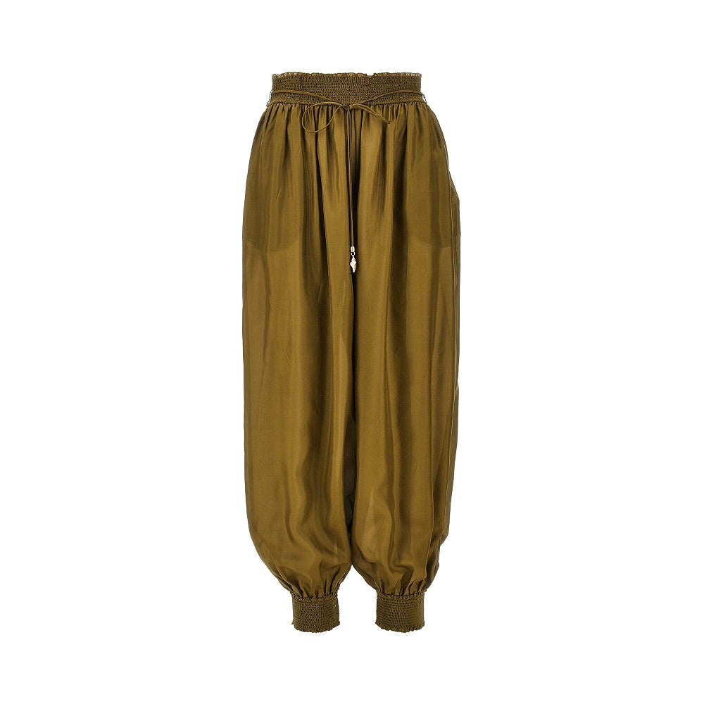 mahon silk harem pants