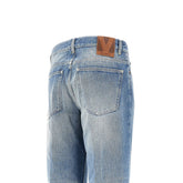 VALENTINO 30 cuffed-effect straight jeans