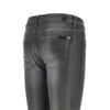 coated denim y2k skinny pants