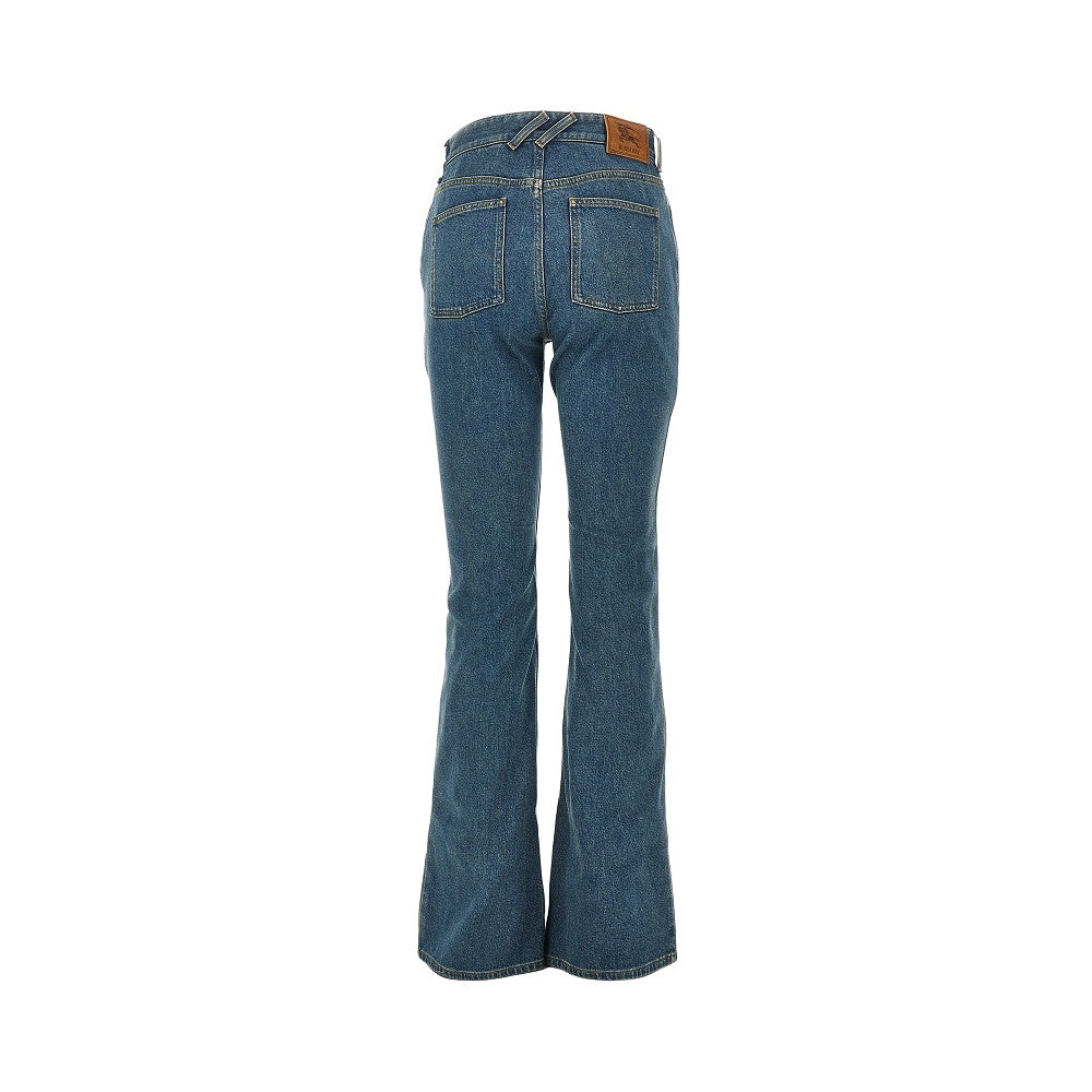 stretch denim bootcut jeans