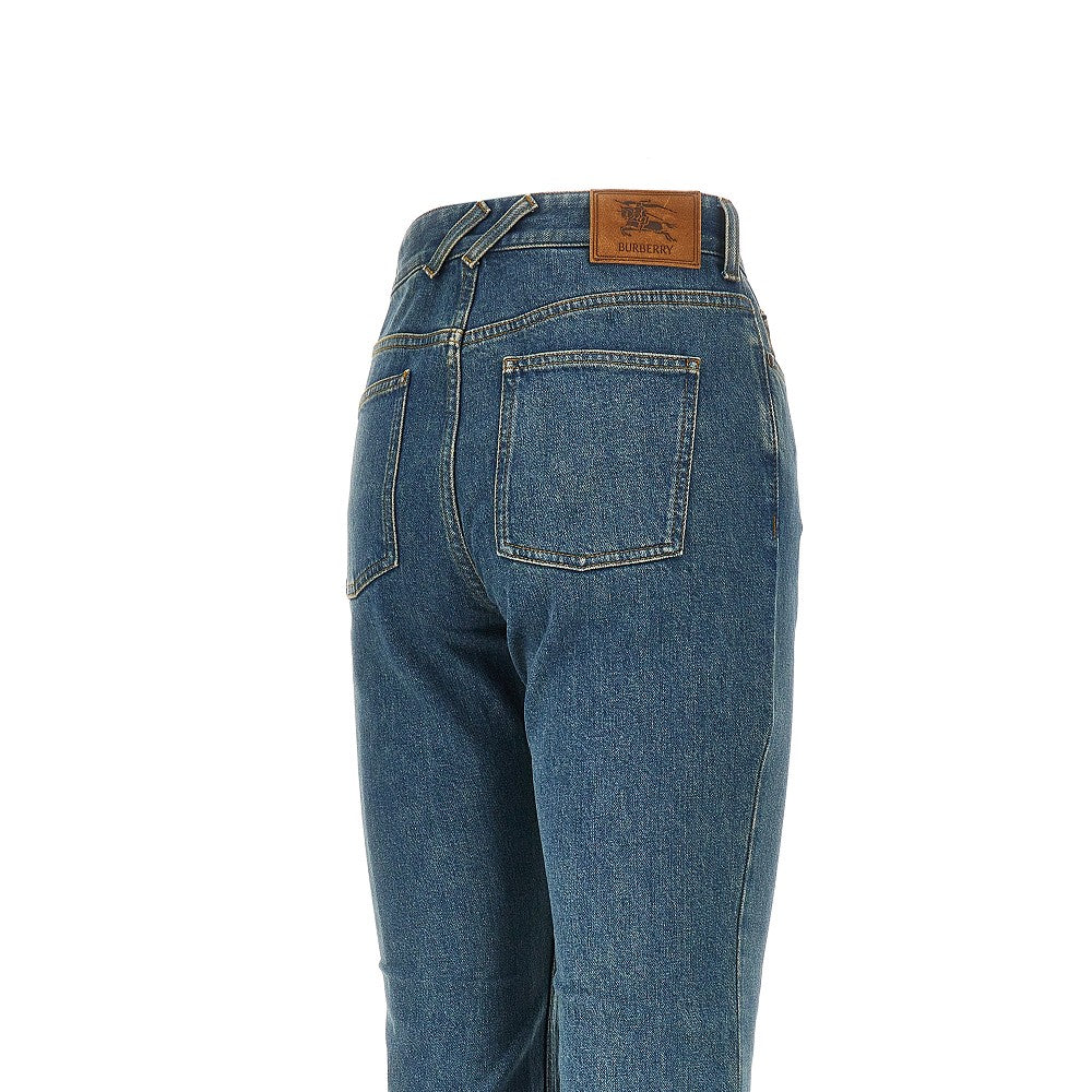 stretch denim bootcut jeans