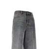 wide leg loose fit jeans