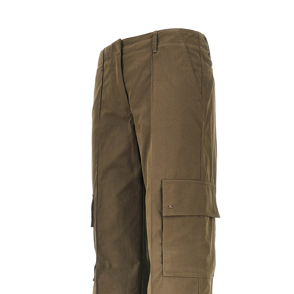 BURBERRY 10 gabardine cargo pants