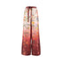 GUCCI 44 printed silk pants