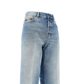 GUCCI 28 flared jeans with horsebit detail