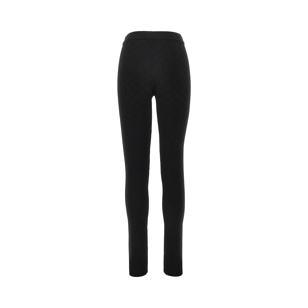 gg jacquard jersey leggings