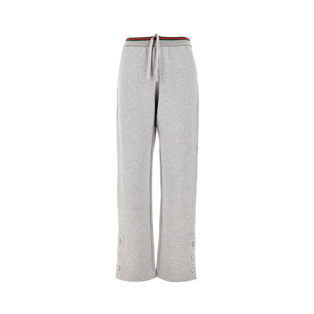 mélange jersey leisure pants