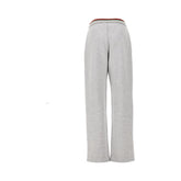 GUCCI XS mélange jersey leisure pants