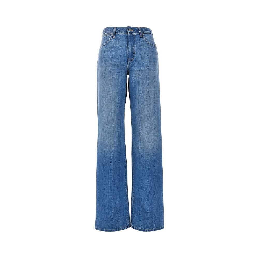 GUCCI 25 délavé cotton denim jeans