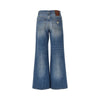vgold details flared jeans