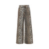 leopard-print lari jeans