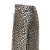 leopard-print lari jeans