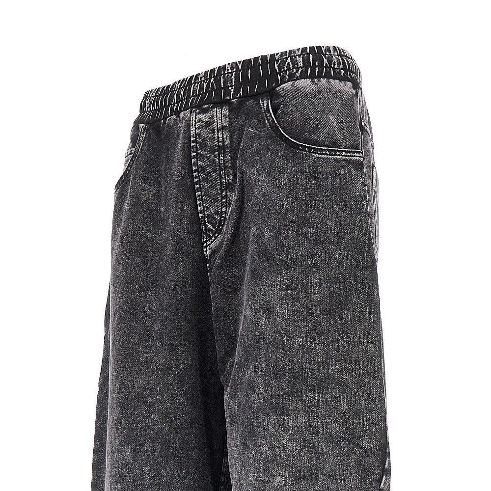 DIESEL S denim effect relaxed fit sweatpants