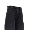 cotton denim spiral jeans