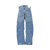 cotton denim spiral jeans