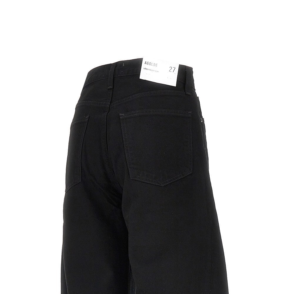 AGOLDE 24 luna pieced high-rise jeans