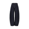 luna pieced high-rise jeans