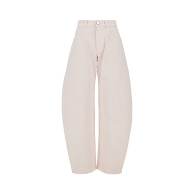 denim rounded pants