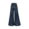 wide leg denim pants