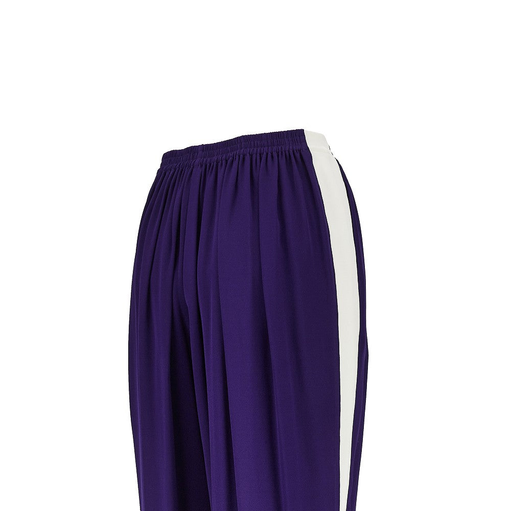 ALAIA 36 elasticated waist cady pants