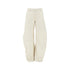 ACNE 36 cotton curved leg pants