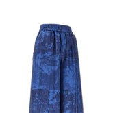PIERRE LOUIS MASCIA S printed silk wide leg pants