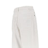 cotton drill drop jeans