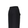 wool and mohair draped long skirt
