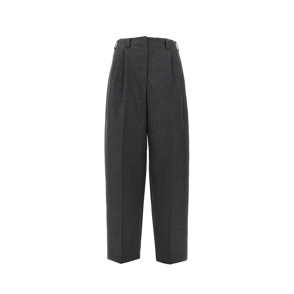 GIVENCHY 38 wool pants with double pleat