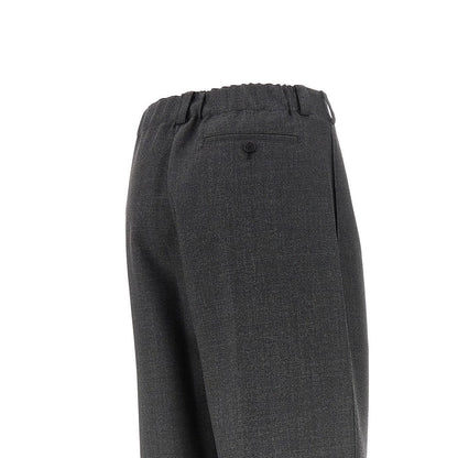 GIVENCHY 38 wool pants with double pleat