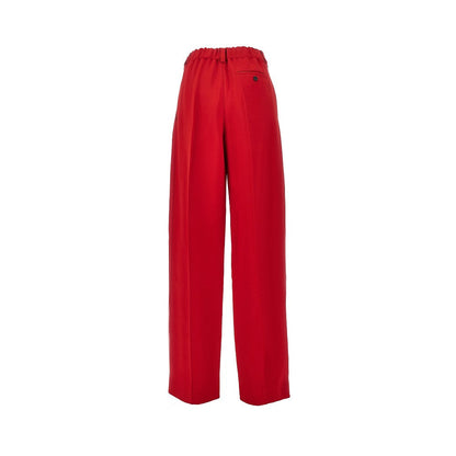 GIVENCHY 36 crepe cady pants with double pleat