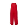 crepe cady pants with double pleat