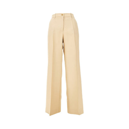 P.A.R.O.S.H. S viscose straight leg pants