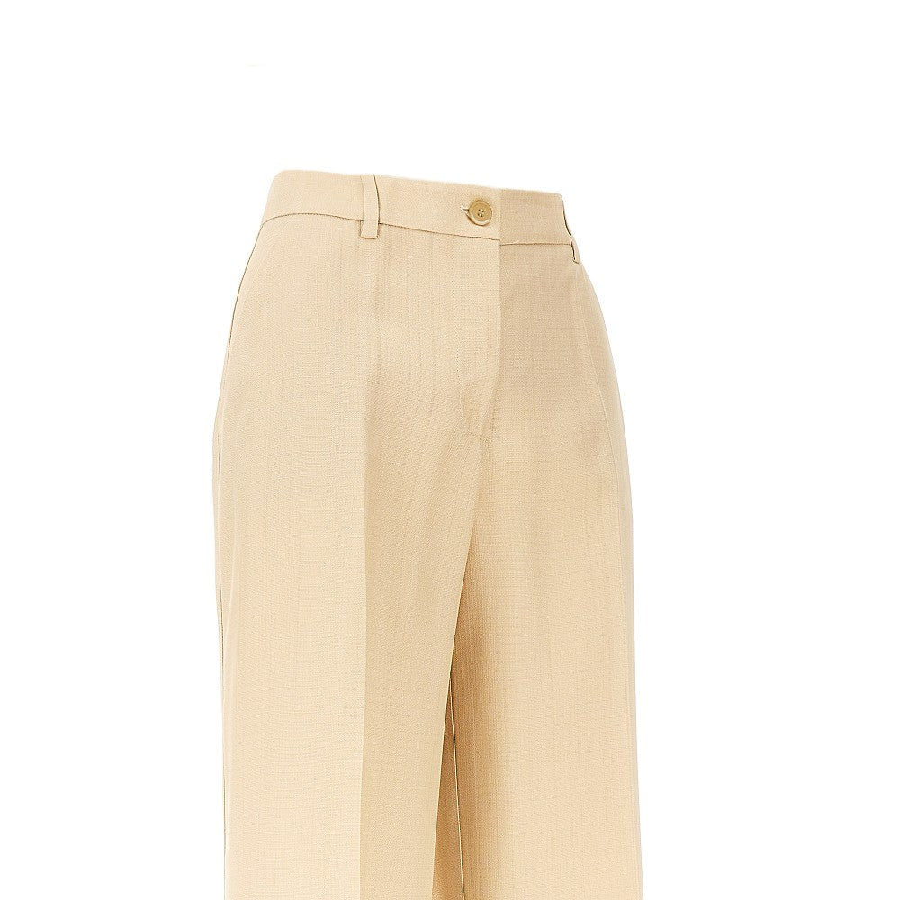 P.A.R.O.S.H. S viscose straight leg pants