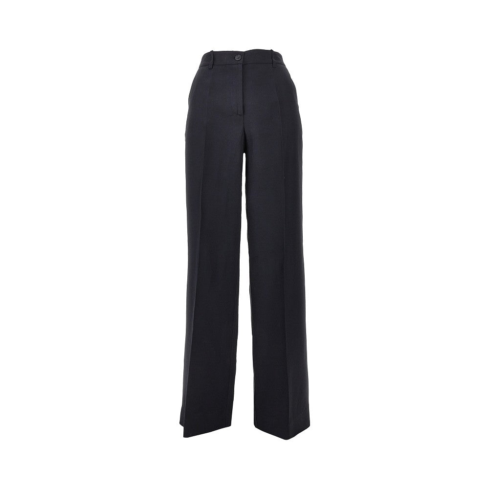 P.A.R.O.S.H. S linen-blend straight leg pants