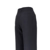 linen-blend straight leg pants