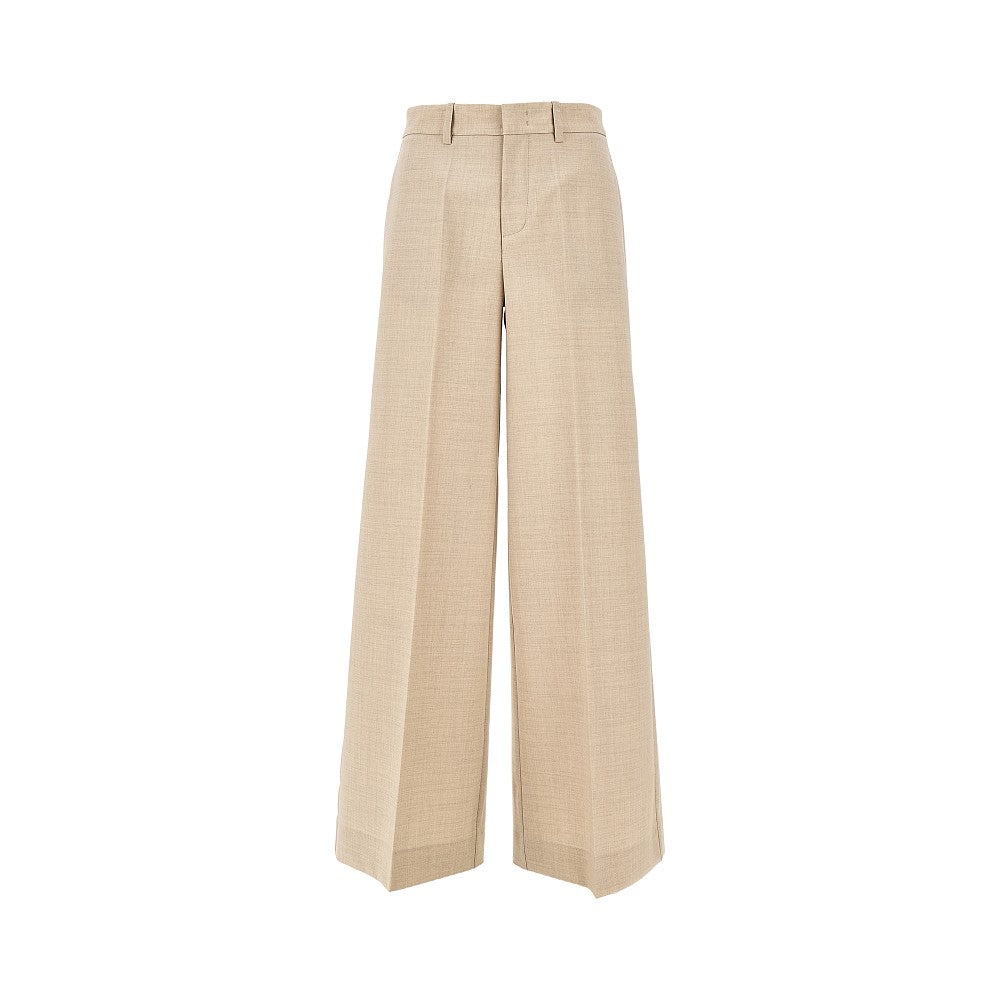 P.A.R.O.S.H. S stretch wool palazzo pants