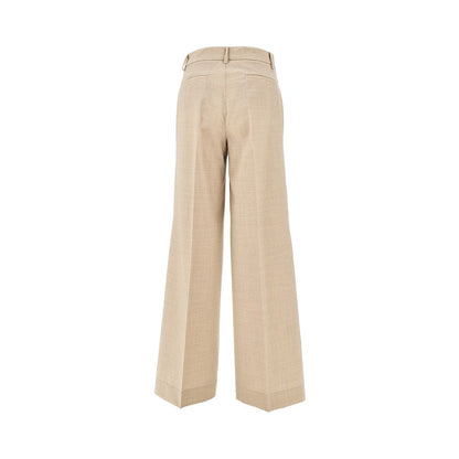 P.A.R.O.S.H. S stretch wool palazzo pants