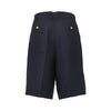 raisa linen-blend shorts