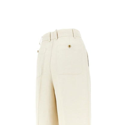 P.A.R.O.S.H. S raisa linen-blend pants