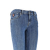 esibizionista capsule collection flared jeans