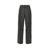 pressed gabardine pants