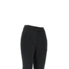 wool-blend cropped flared pants