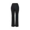 wool-blend cropped flared pants