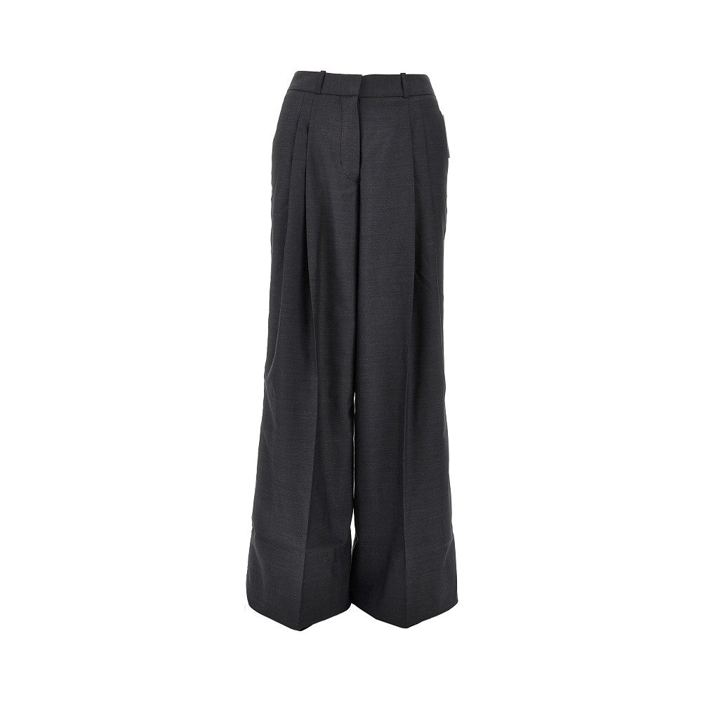 ENTIRE STUDIOS XS wool-blend pleated pants
