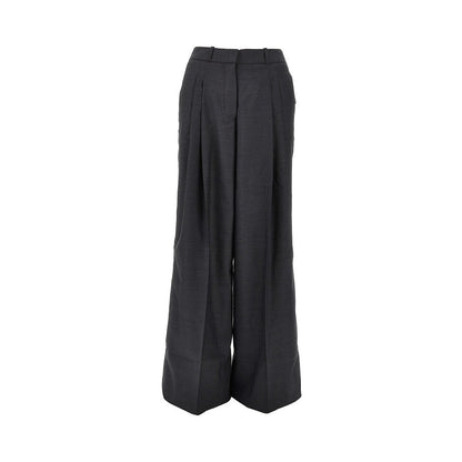 ENTIRE STUDIOS XS wool-blend pleated pants