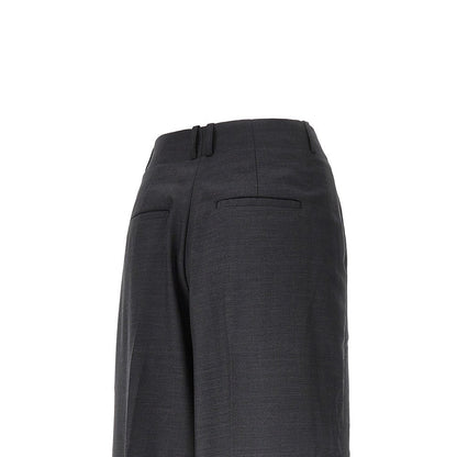 ENTIRE STUDIOS XS wool-blend pleated pants